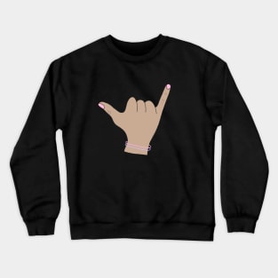 Shaka hand sign Crewneck Sweatshirt